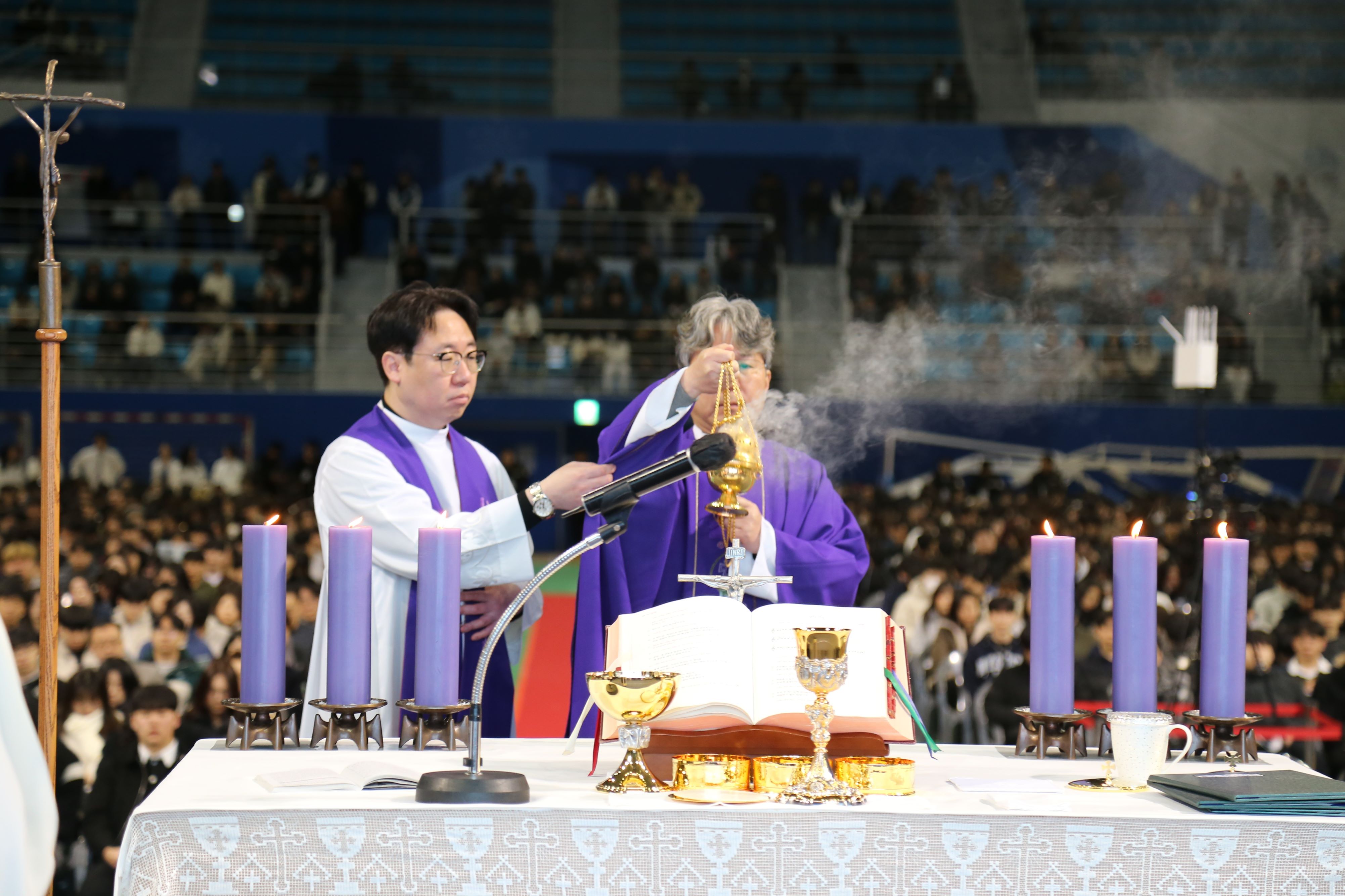 가톨릭관동대, 2026학년도 신입생 입학식 현장사진