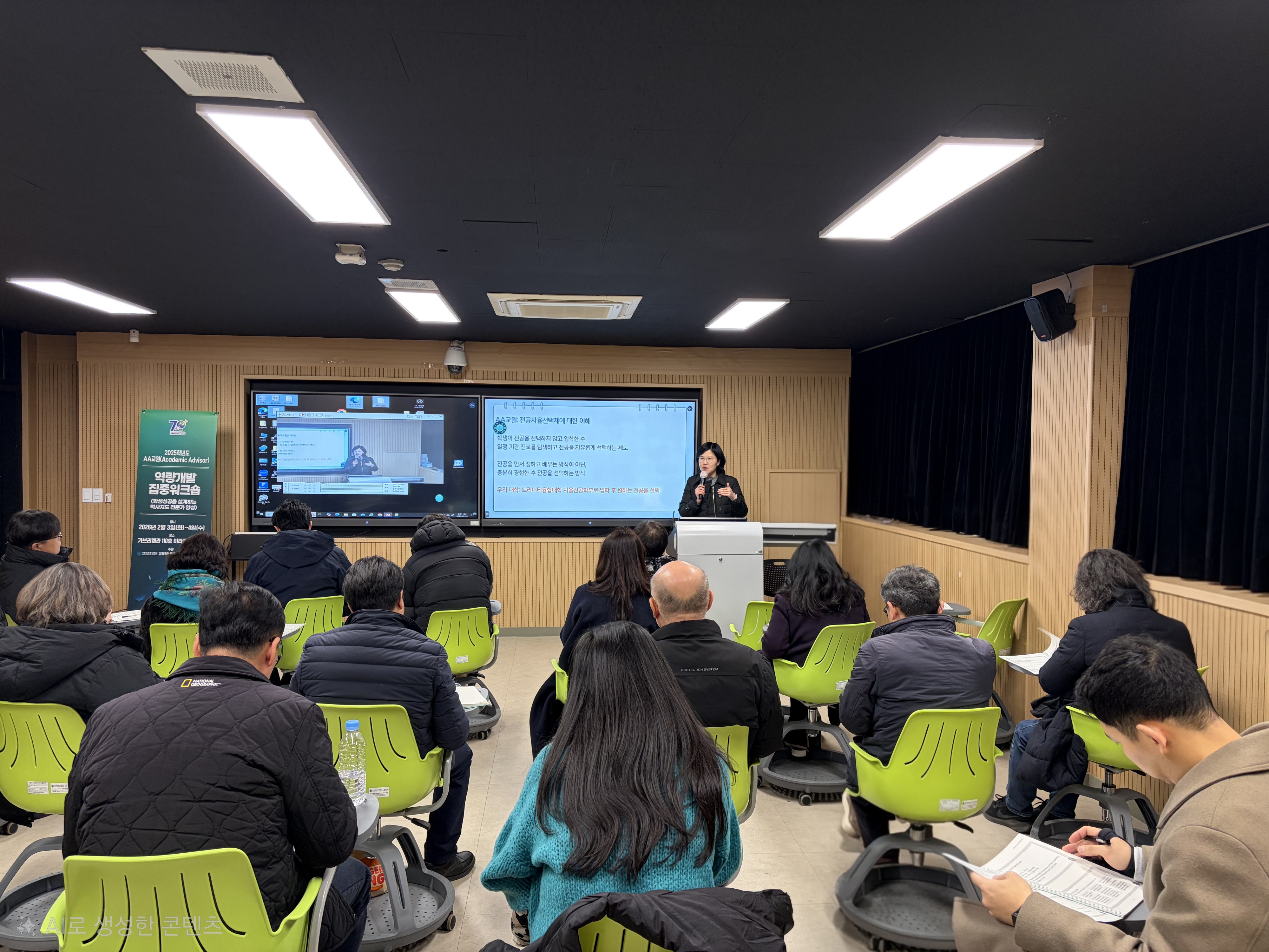 가톨릭관동대, 전공자율선택제 안착 위한  ‘AA교원 역량개발 워크숍’ 개최 대표이미지