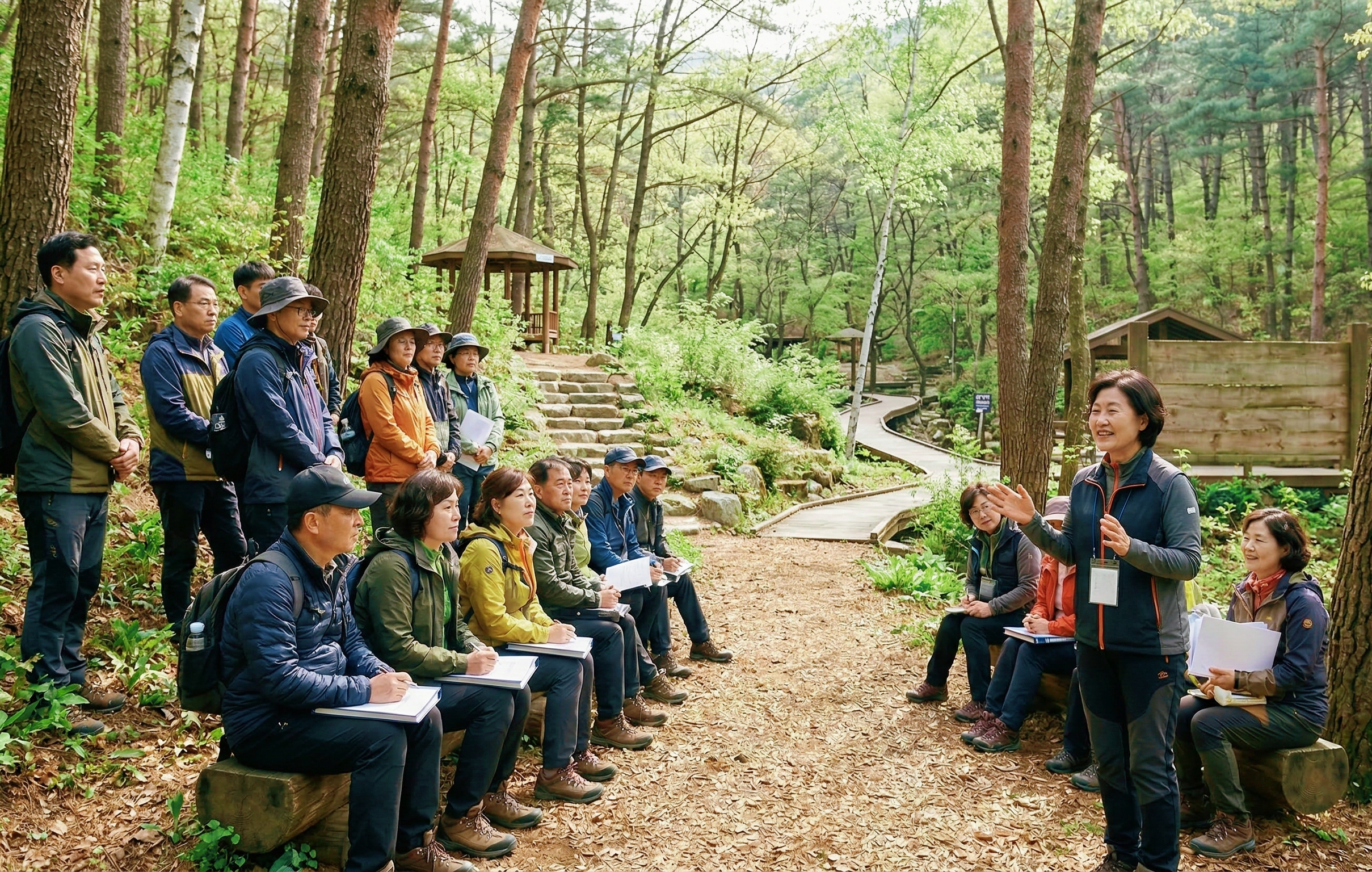  가톨릭관동대학교, 2026학년도 산림치유지도사 1급 · 2급 양성과정 모집 대표이미지