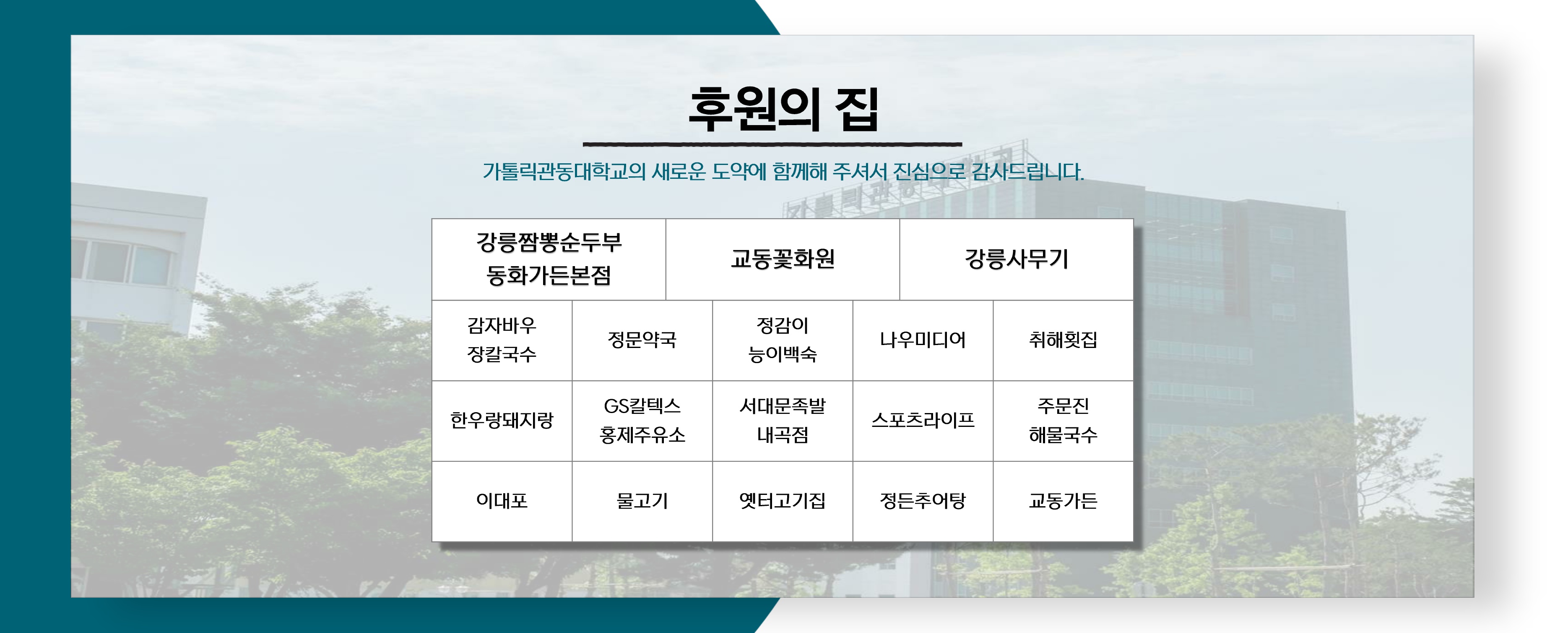 후원의집 목록