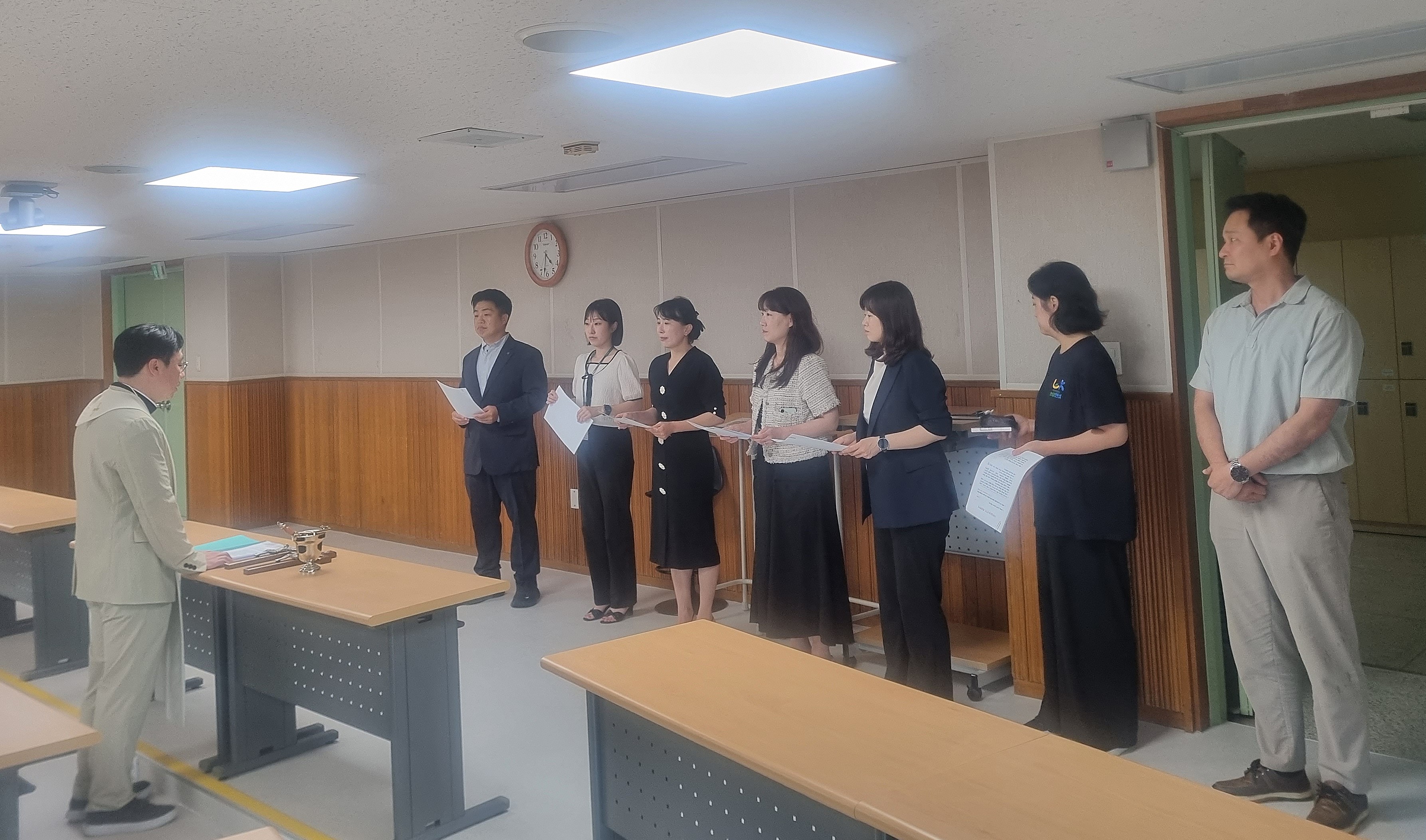 간호학과 강의실 개선공사 완공 및 축복식 대표이미지