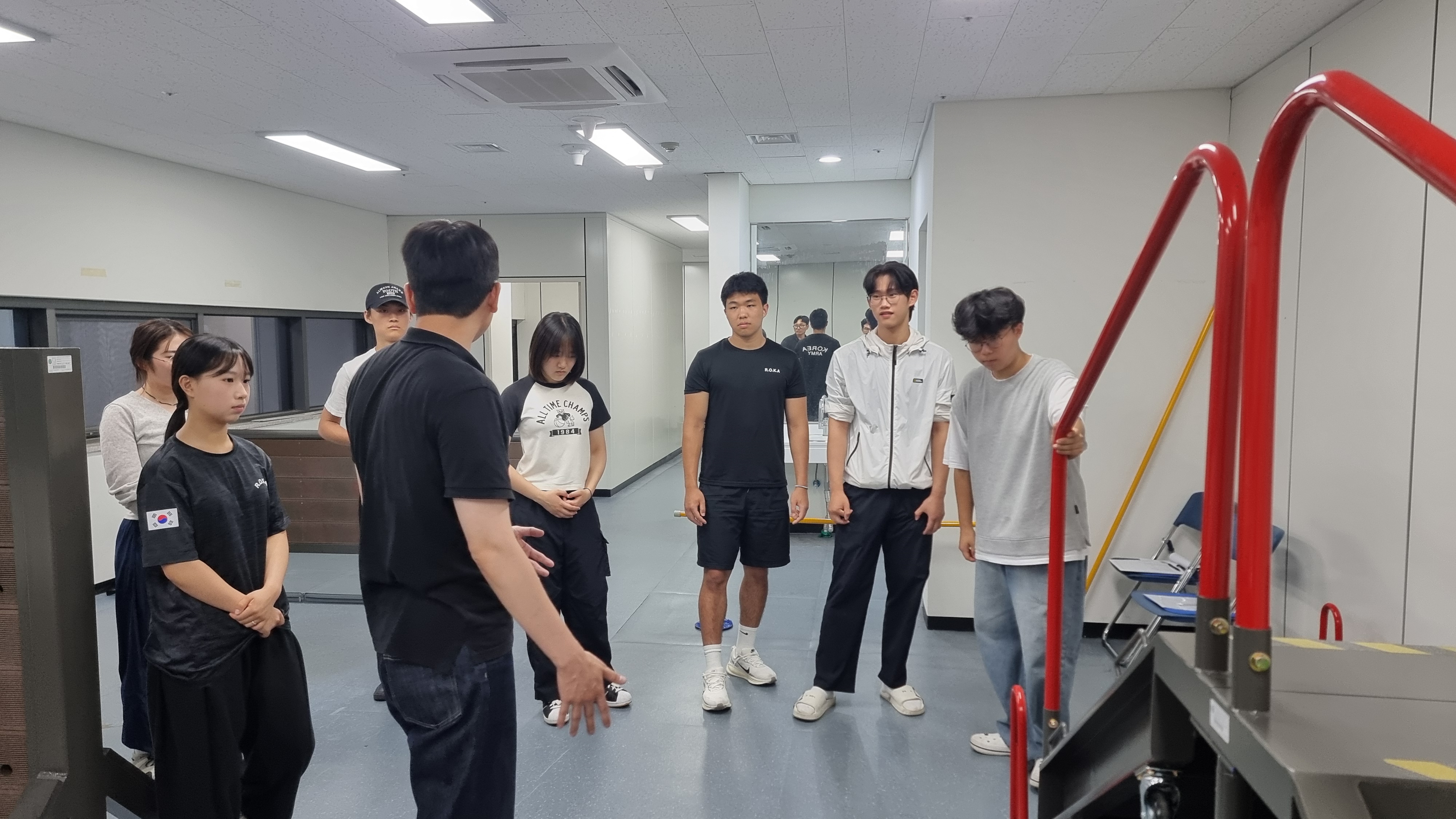 2026. 7. 14. CKU전공체험(인제지역 고등학교, 경찰 순환식체력검사 실습) 대표이미지